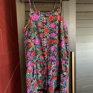 Floral Romper with Pockets
